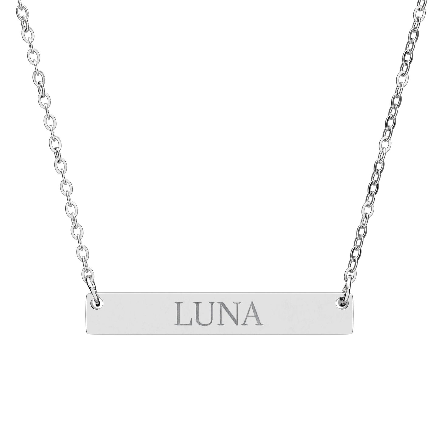 LUNA - THE NAMEPLATE NECKLACE