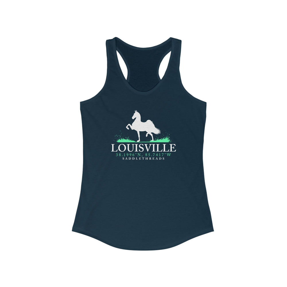 Louisville Coordinates Premium Racerback Tank Top