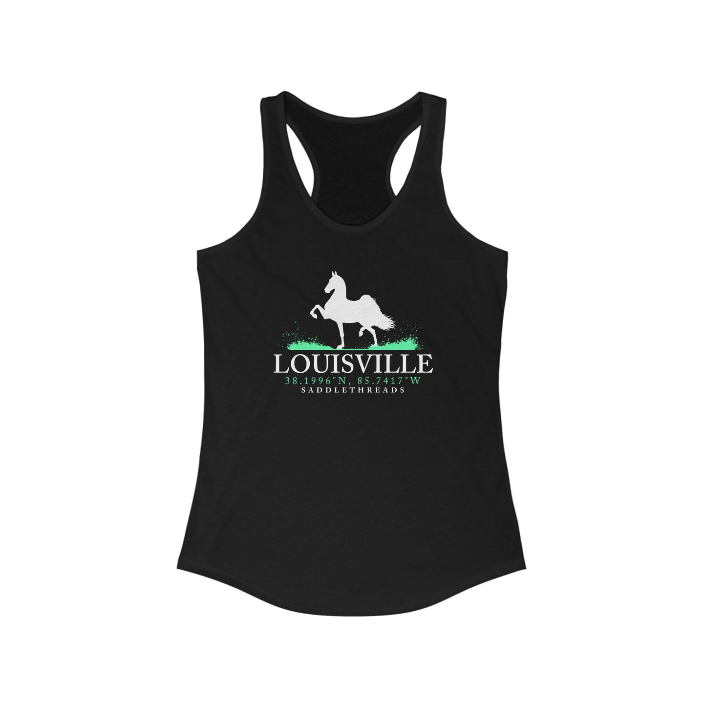 Louisville Coordinates Premium Racerback Tank Top