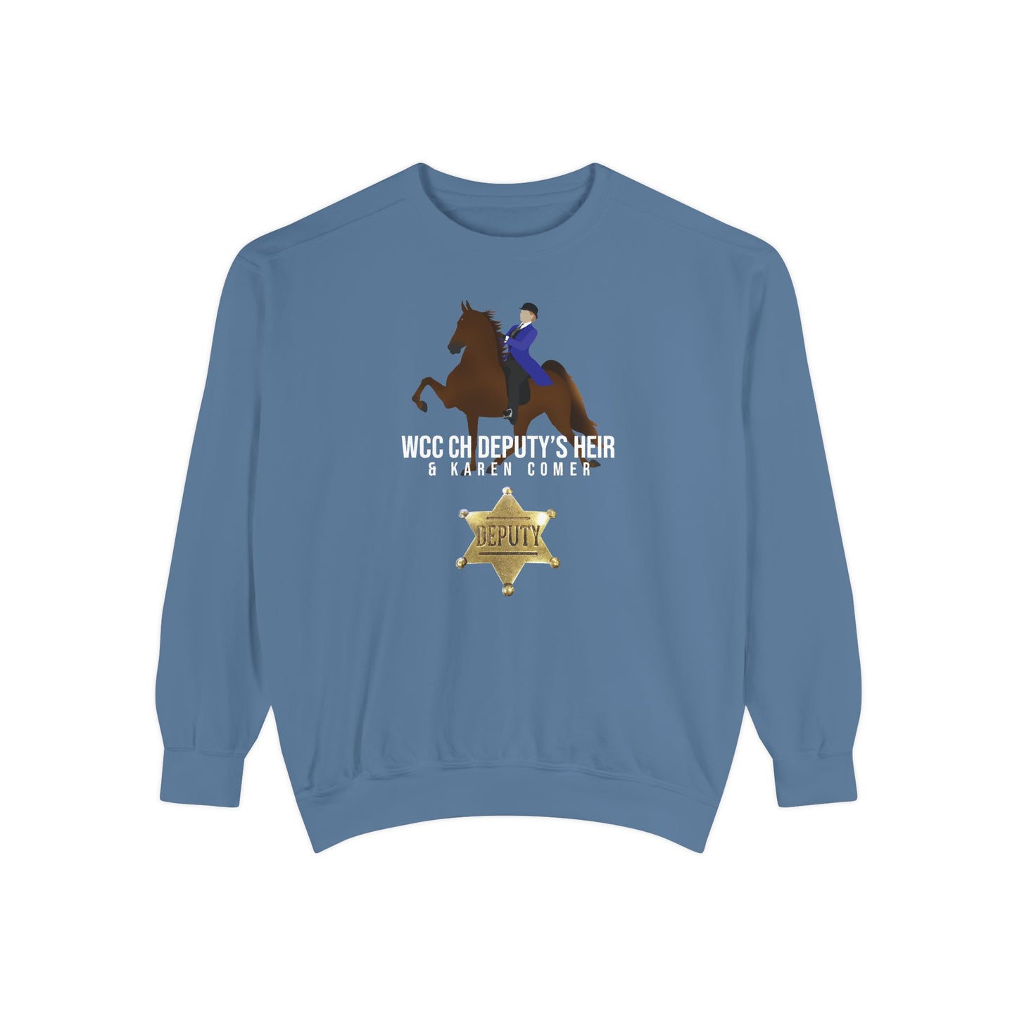 New - WCC CH Deputy's Heir Comfort Colors® Crewneck Sweatshirt