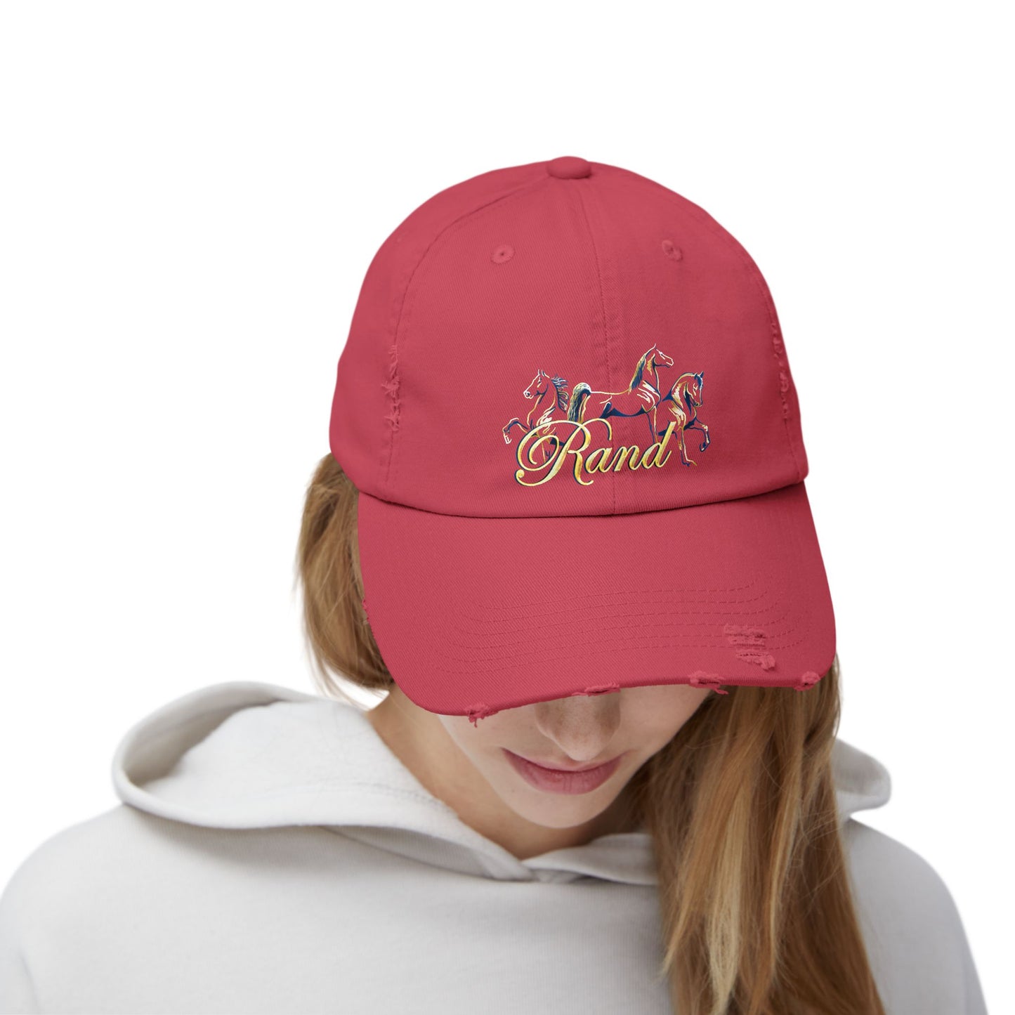 Distressed Cotton Cap