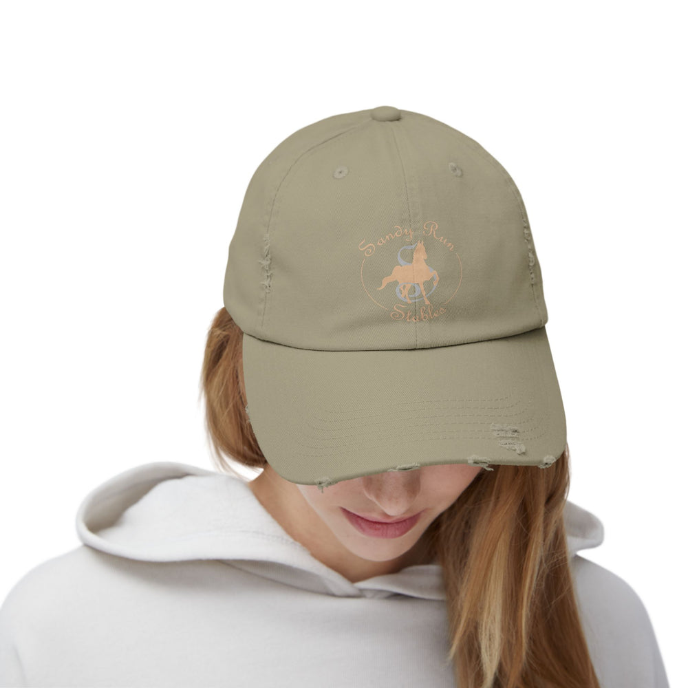
                  
                    Distressed Cotton Cap
                  
                