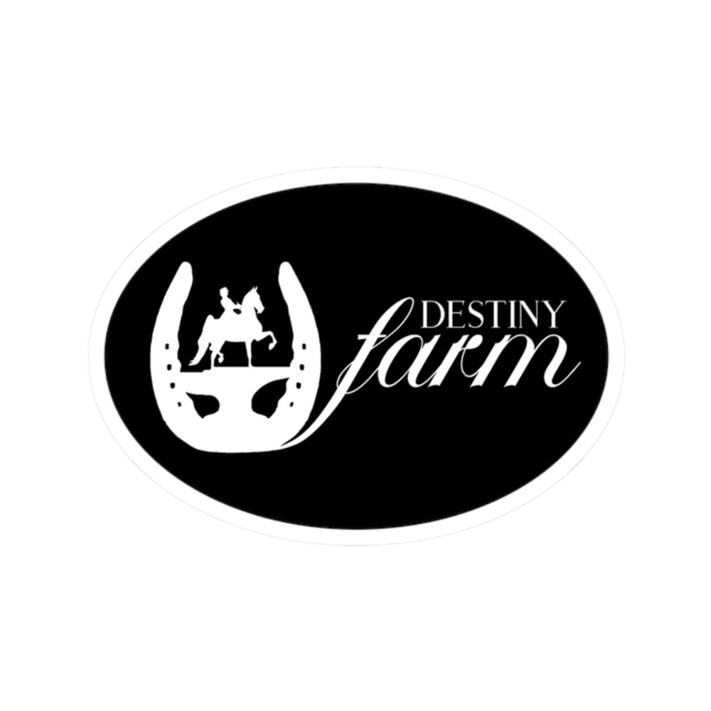 Stickers - 2 sizes, clear or white trim