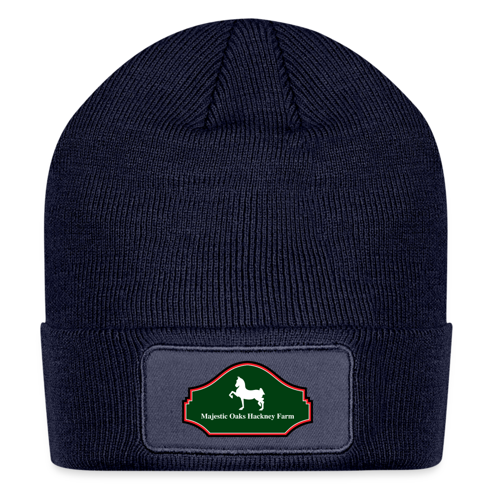 
                  
                    Logo Patch Beanie - navy
                  
                