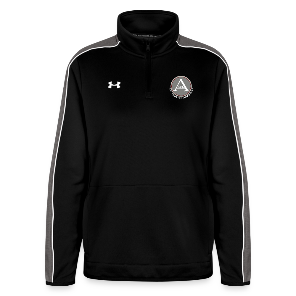 Under Armour Women's Command Quarter Zip 2.0 - black/white