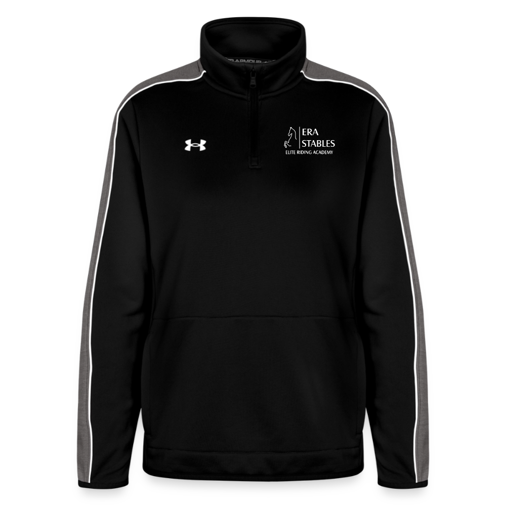 Under Armour Women's Command Quarter Zip 2.0 - black/white