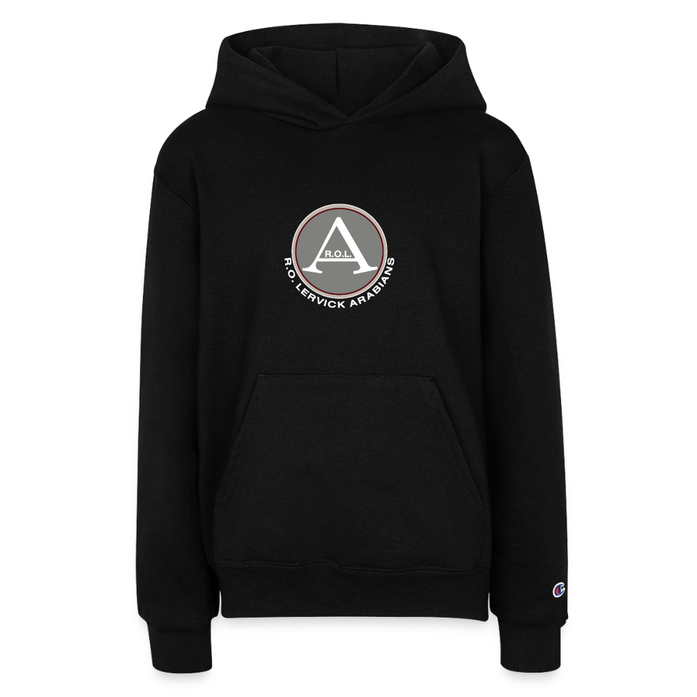 Champion Youth Hoodie - black