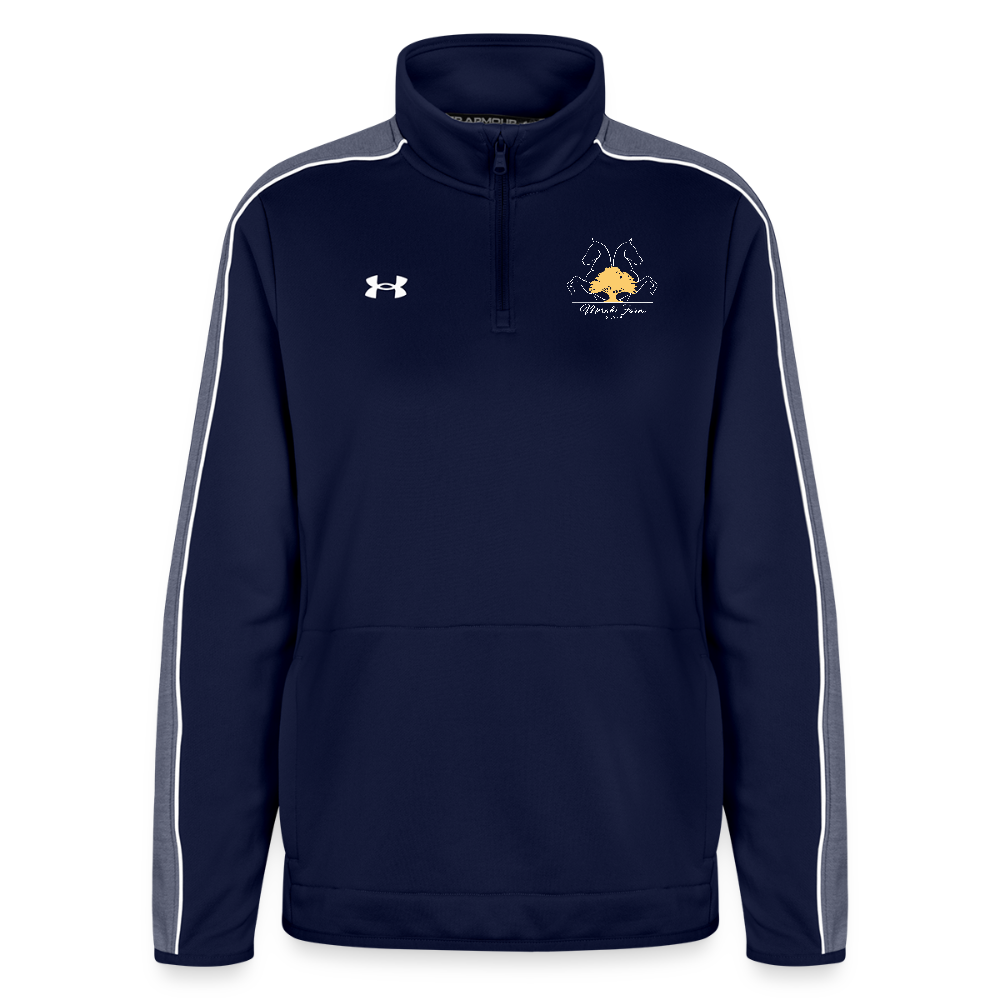 Under Armour Women's Command Quarter Zip 2.0 - navy/white