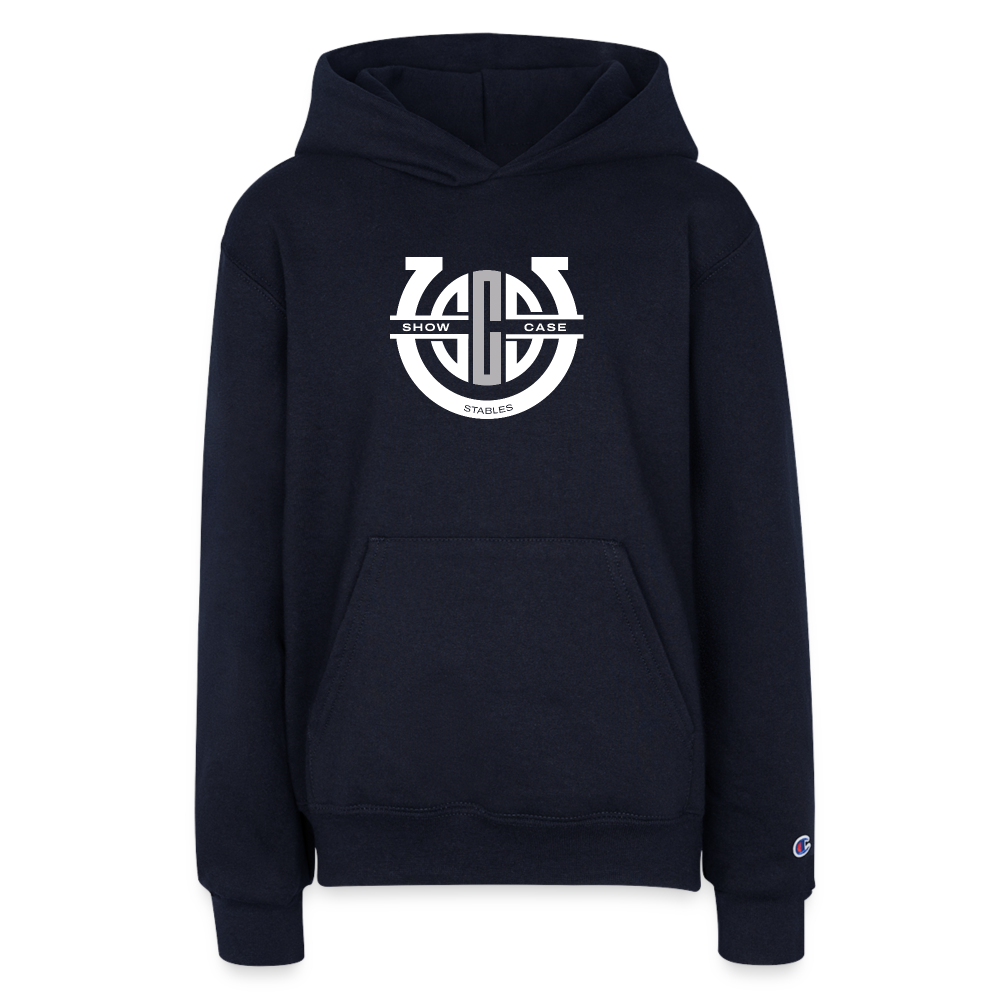 Champion Youth Hoodie - navy