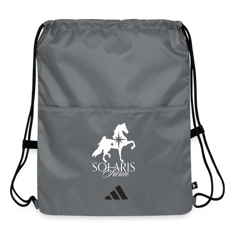Adidas Drawstring Bag - slate