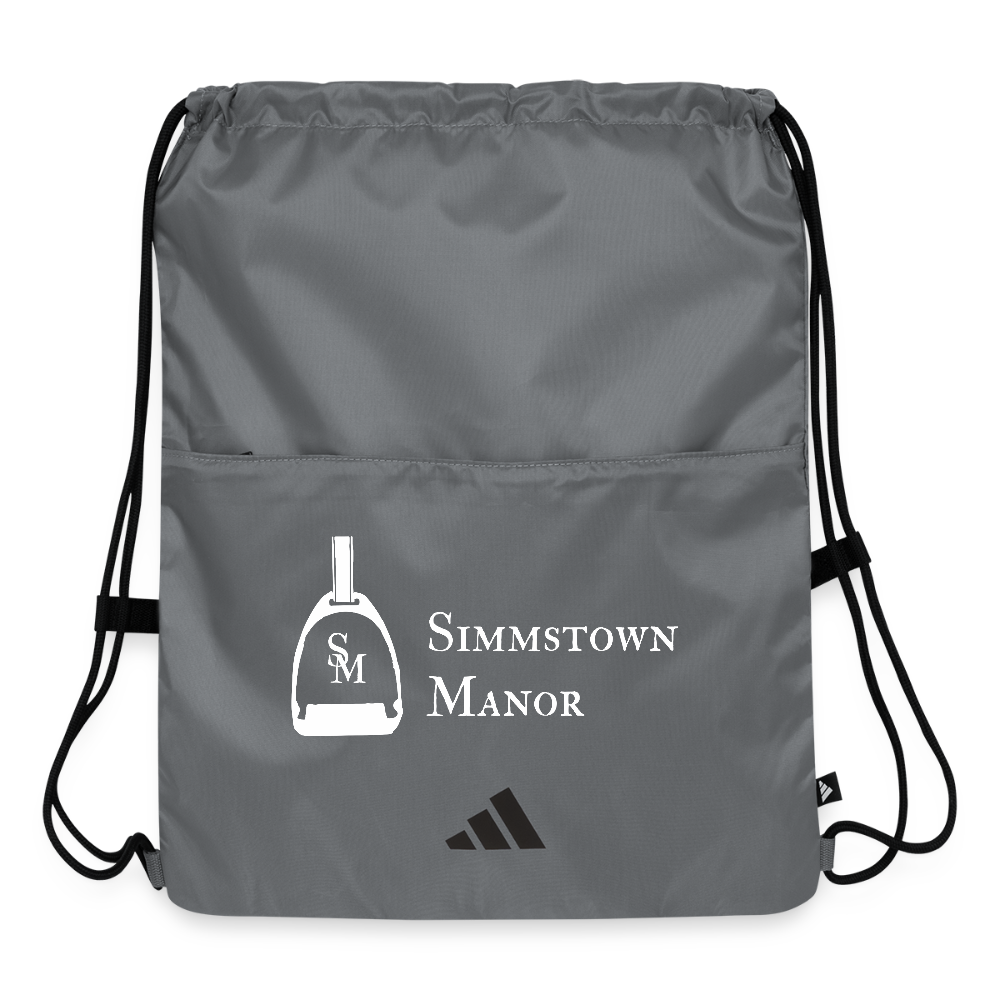 Adidas Drawstring Bag - slate