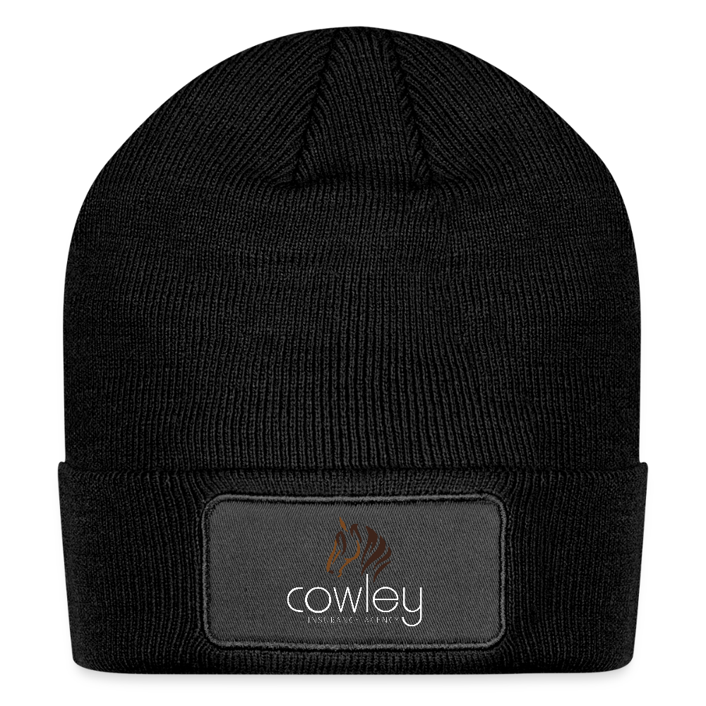 
                  
                    Logo Patch Beanie - black
                  
                
