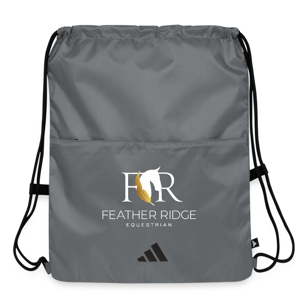 Adidas Drawstring Bag - slate