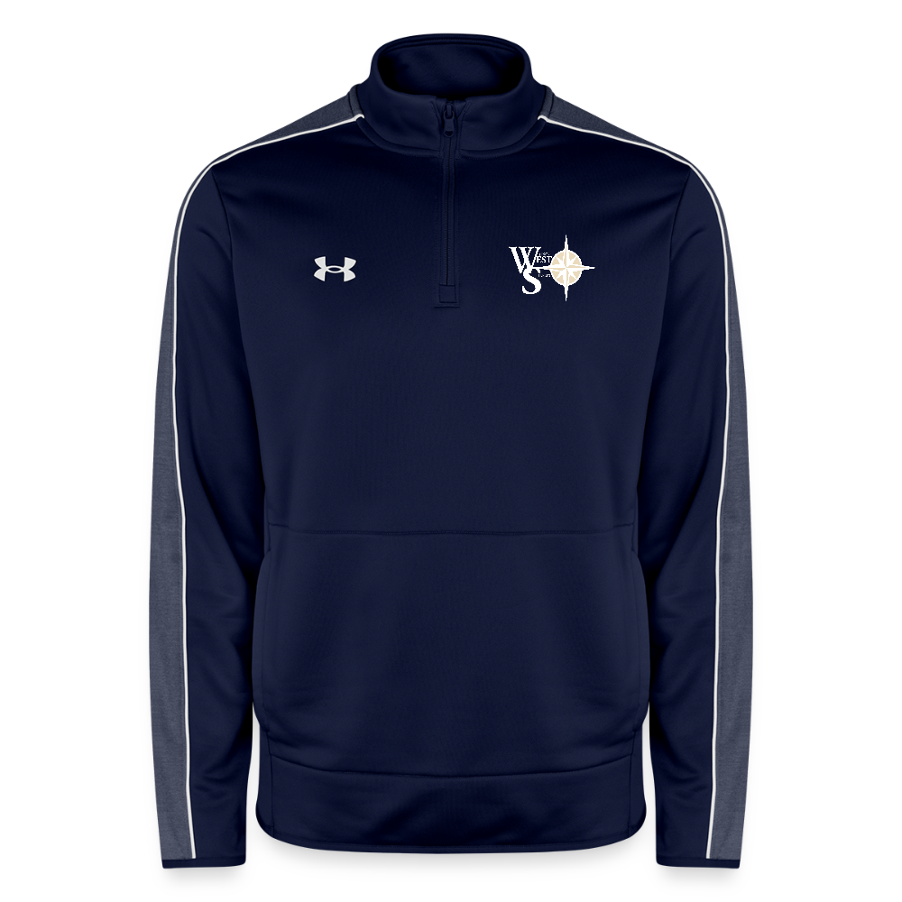 Under Armour Men's Command Quarter Zip 2.0 - navy/white