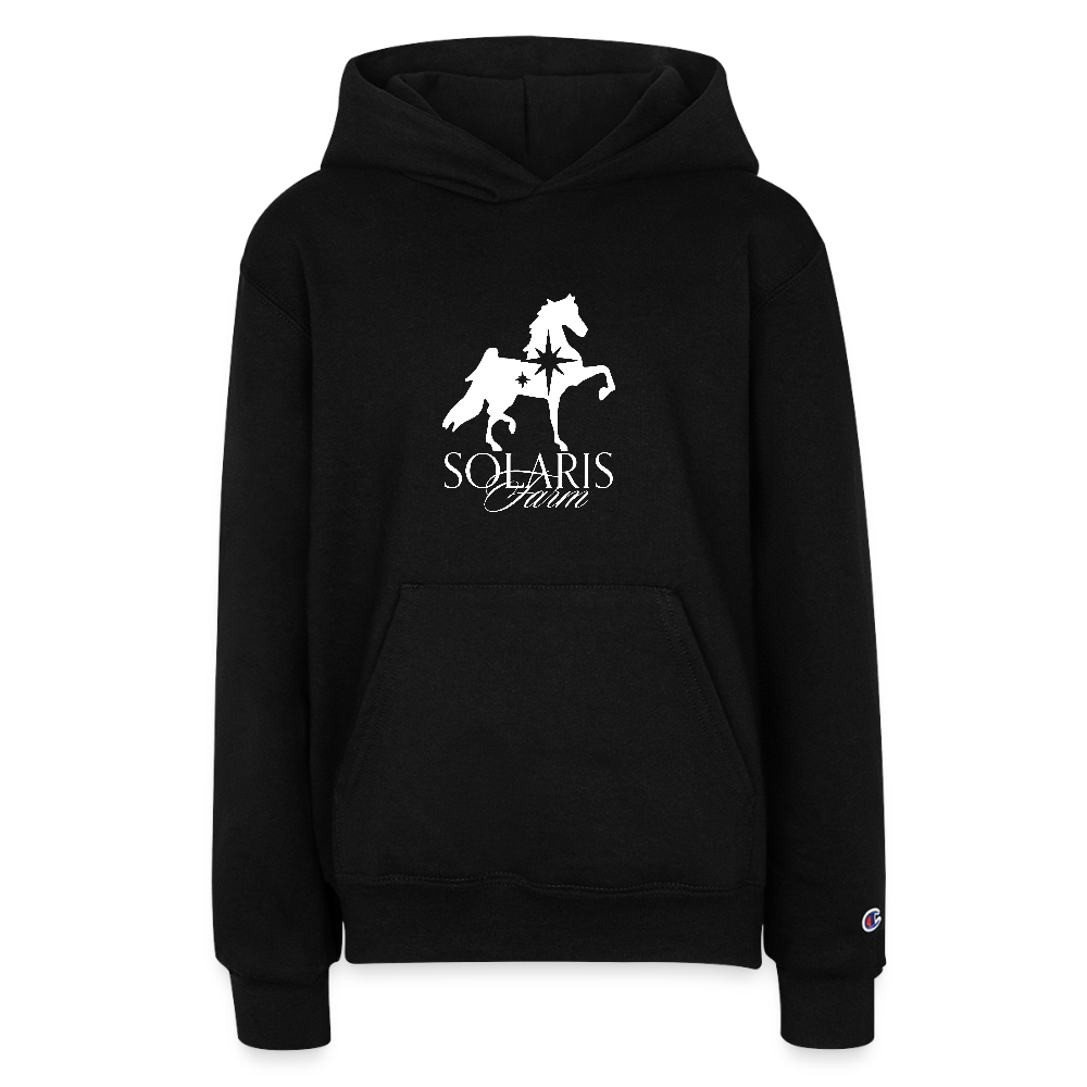 Champion Youth Hoodie - black