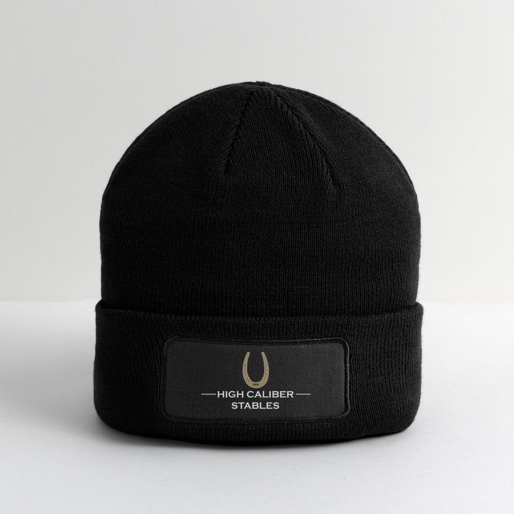 
                  
                    High Caliber Patch Beanie - black
                  
                