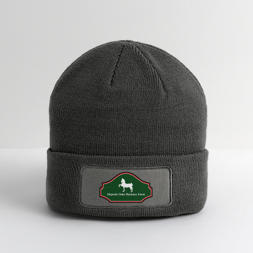 
                  
                    Logo Patch Beanie - charcoal grey
                  
                