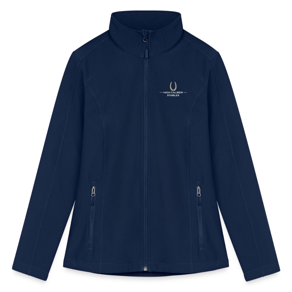 High Caliber Women’s Soft Shell Jacket - navy