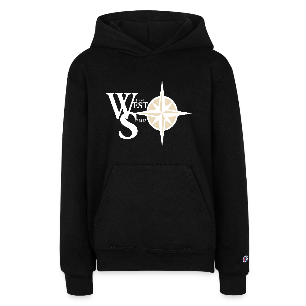 Champion Youth Hoodie - black