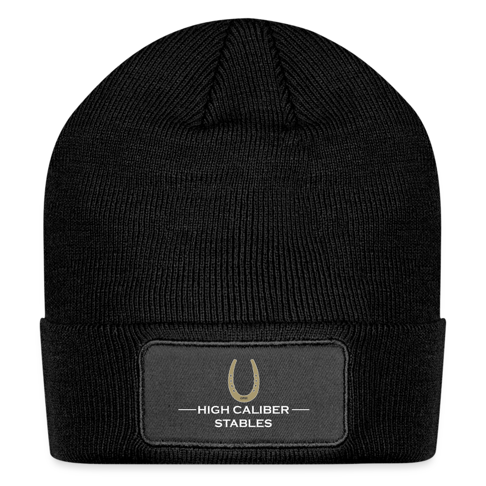 
                  
                    High Caliber Patch Beanie - black
                  
                