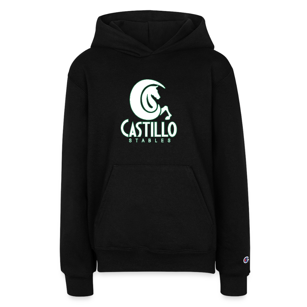 Champion Youth Hoodie - black