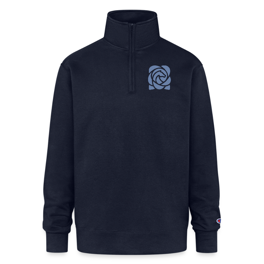 
                  
                    Champion Unisex Quarter Zip Sweatshirt - navy
                  
                