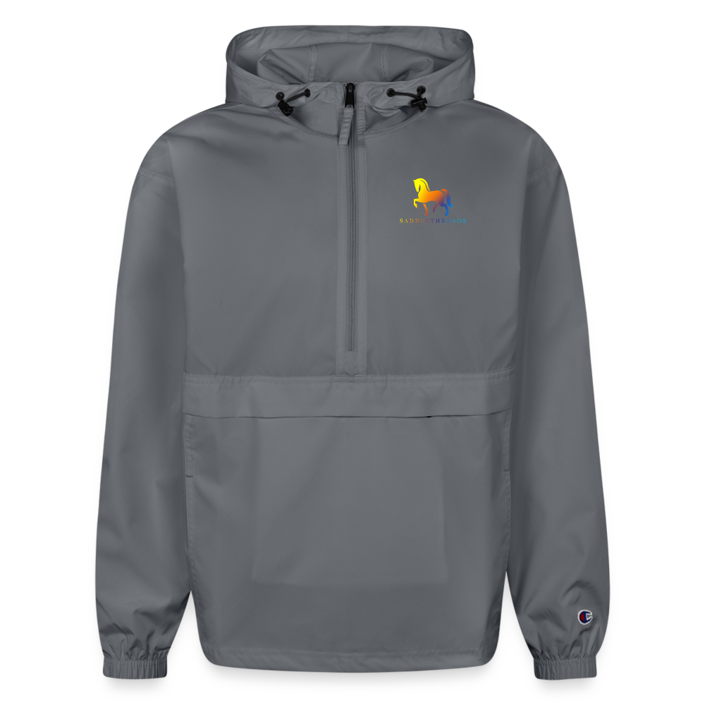 Champion Water-Resistant Packable Jacket - gray