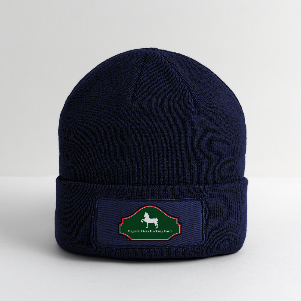 
                  
                    Logo Patch Beanie - navy
                  
                