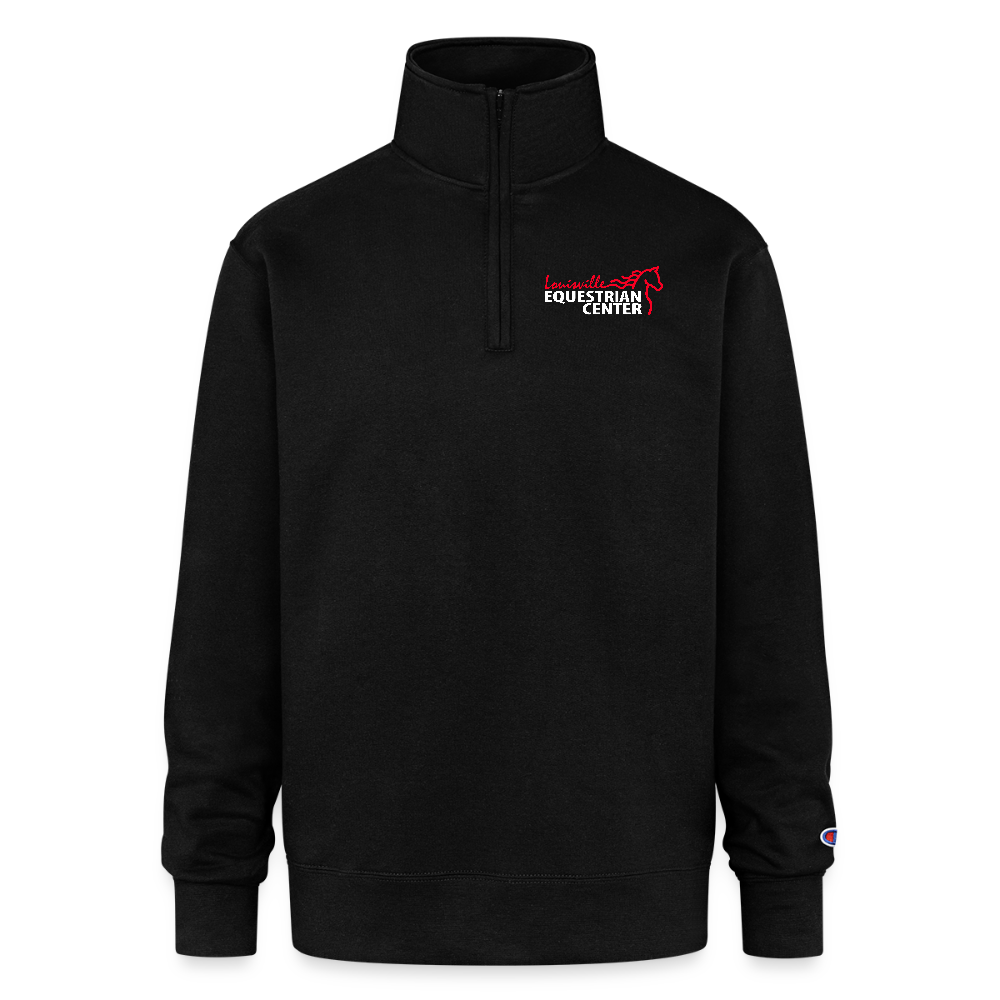
                  
                    Champion Unisex Quarter Zip Sweatshirt - black
                  
                