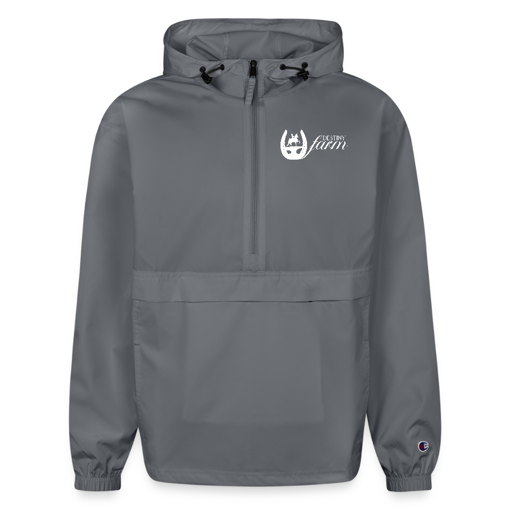 Champion Water-Resistant Packable Jacket - gray