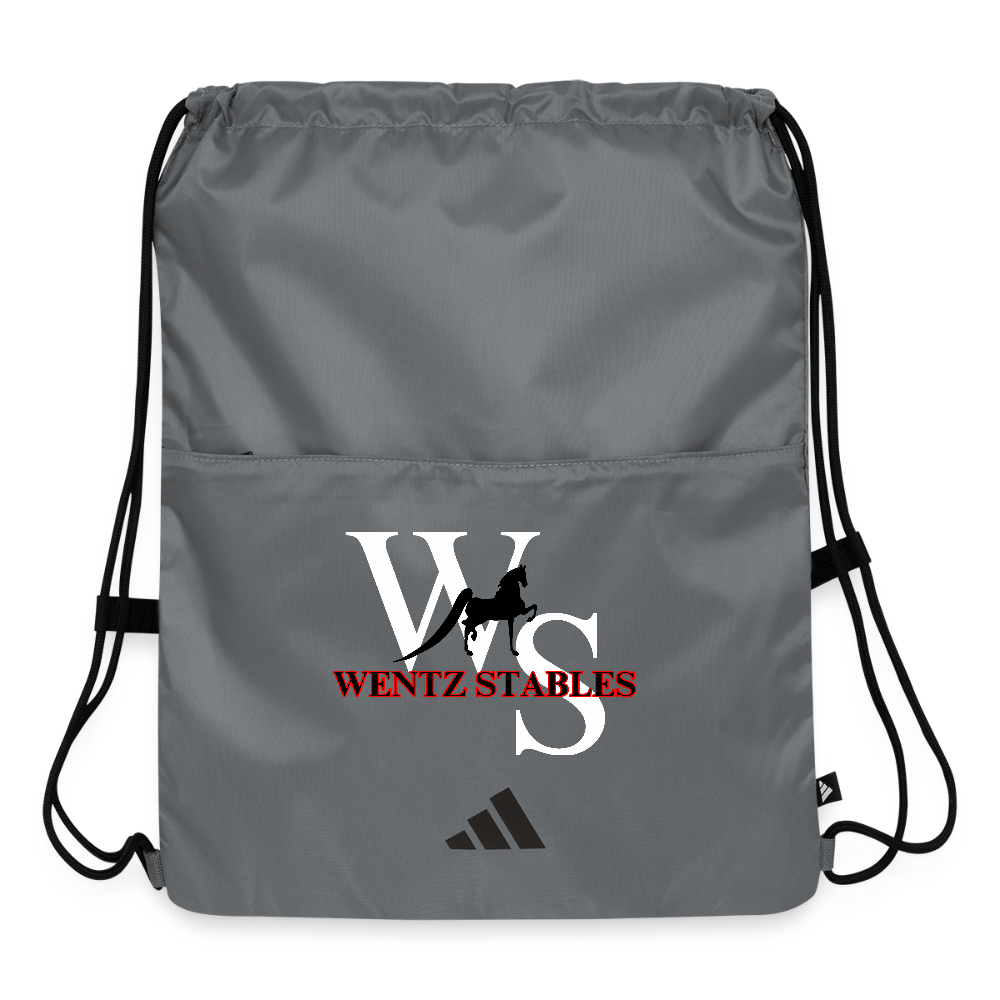 Adidas Drawstring Bag - slate