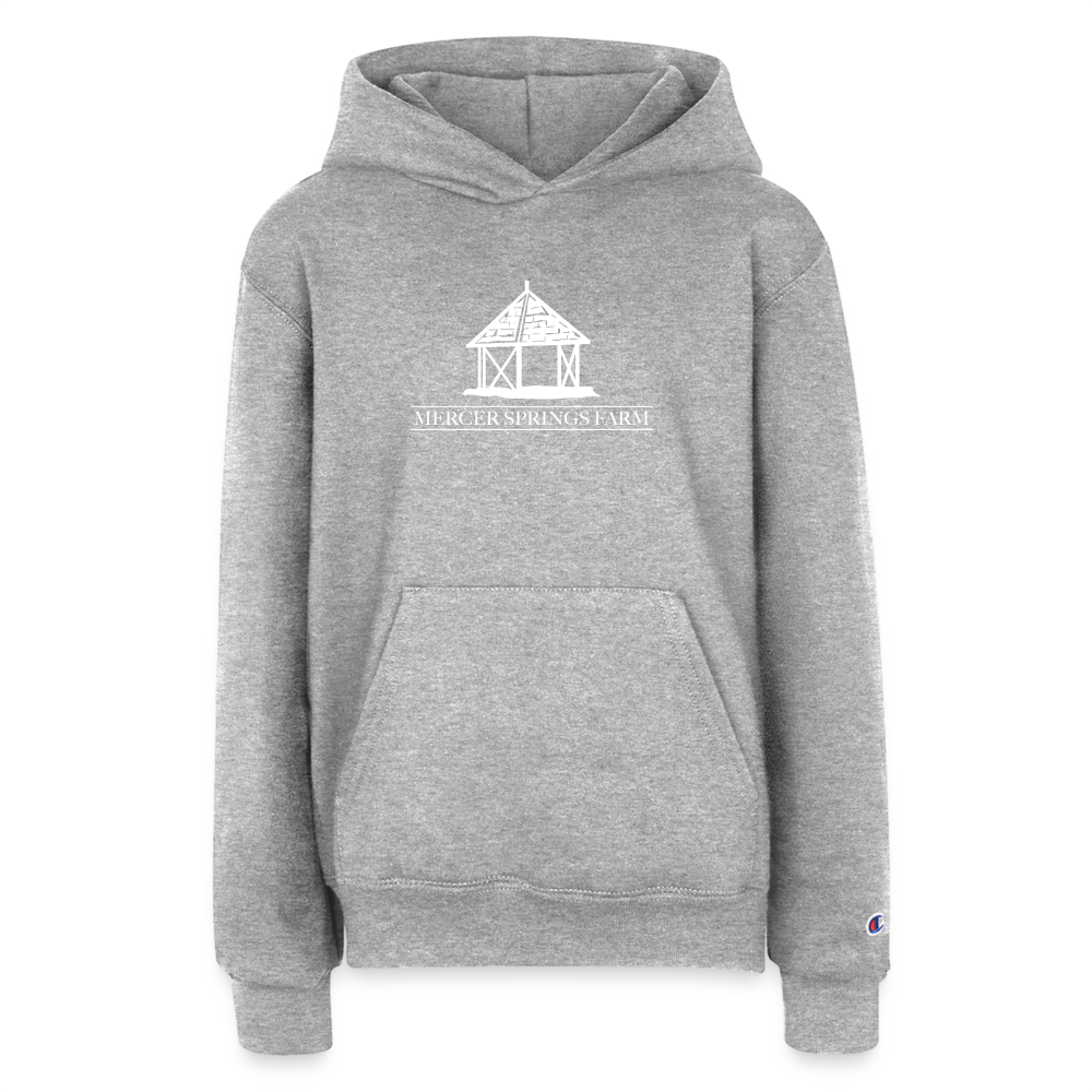 
                  
                    Champion Youth Hoodie - heather grey
                  
                