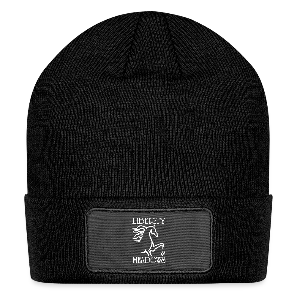 
                  
                    Logo Patch Beanie - black
                  
                