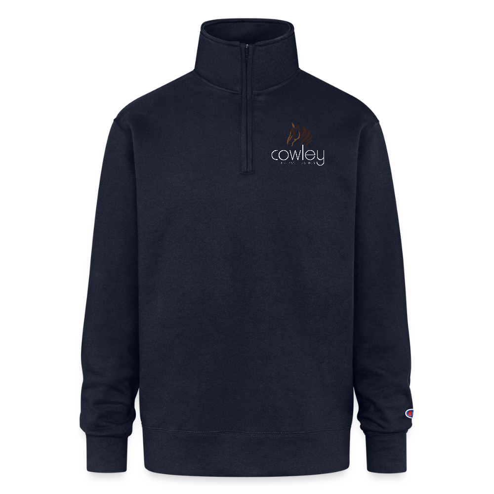 
                  
                    Champion Unisex Quarter Zip Sweatshirt - navy
                  
                