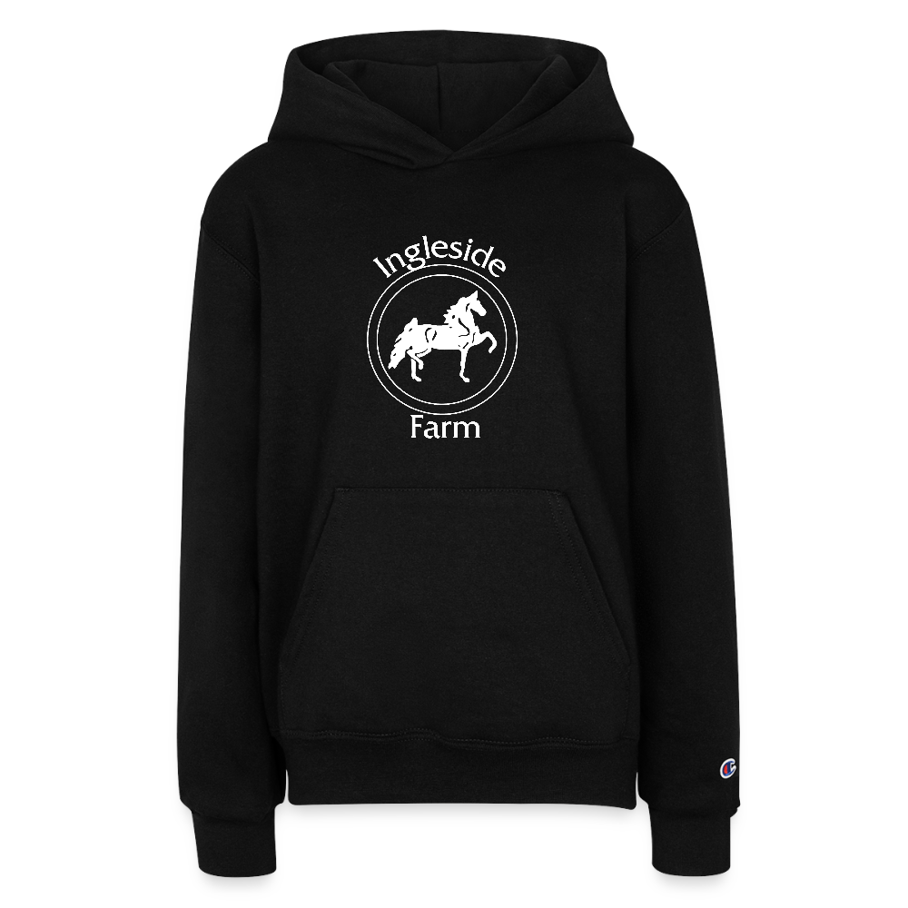 Champion Youth Hoodie - black