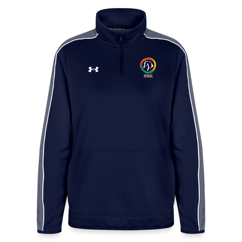Under Armour Women's Command Quarter Zip 2.0 - navy/white
