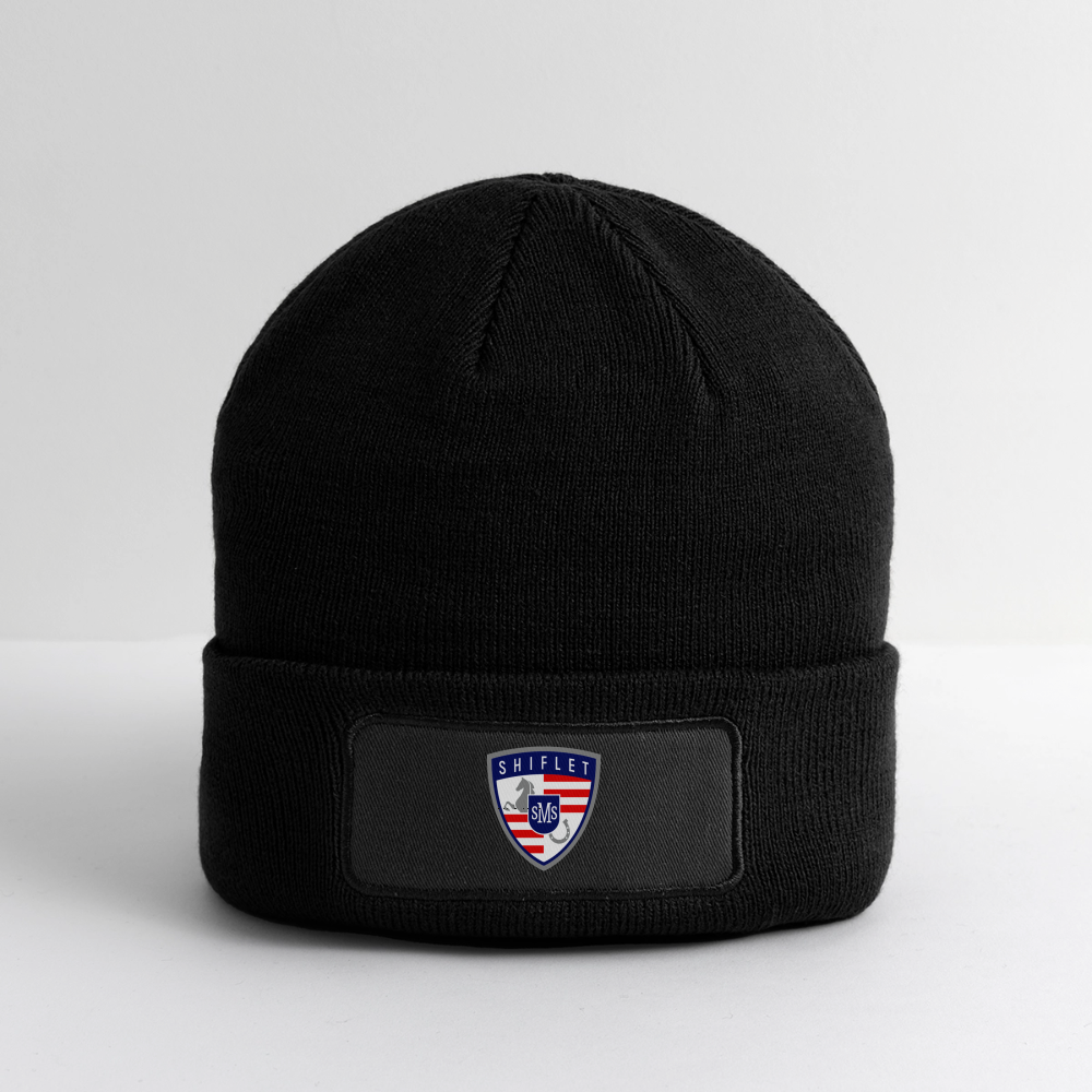 
                  
                    Logo Patch Beanie - black
                  
                