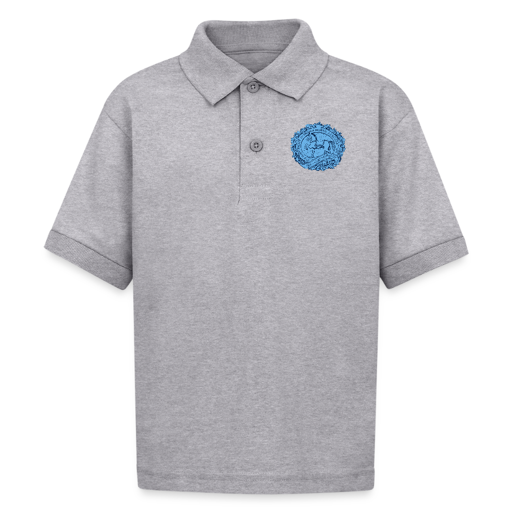 Kids Polo - heather gray