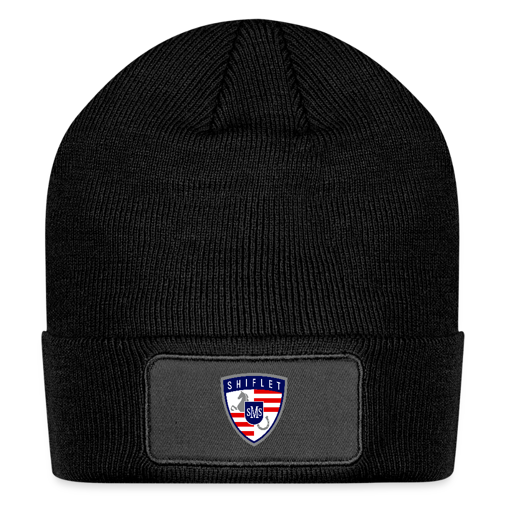 
                  
                    Logo Patch Beanie - black
                  
                