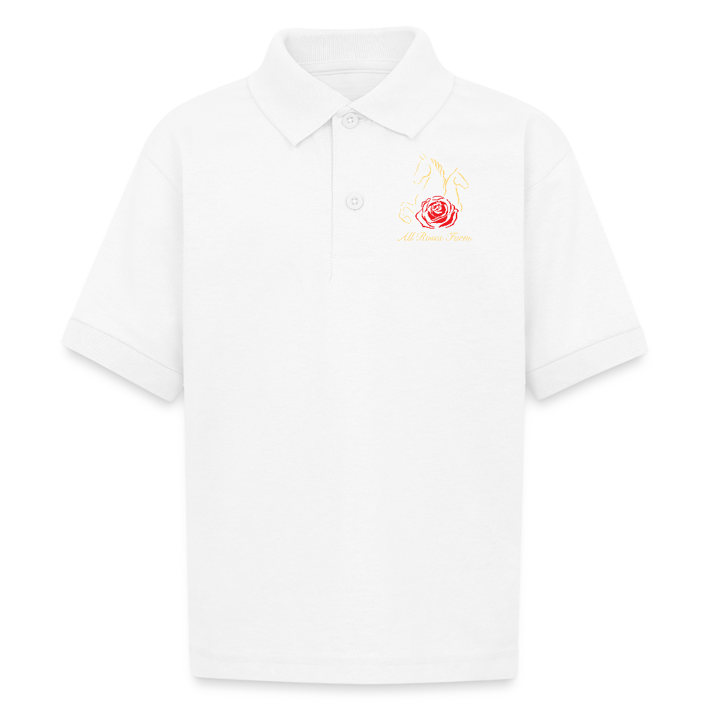 Kids Polo - white