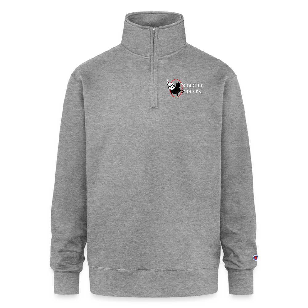 
                  
                    Champion Unisex Quarter Zip Sweatshirt - heather gray
                  
                