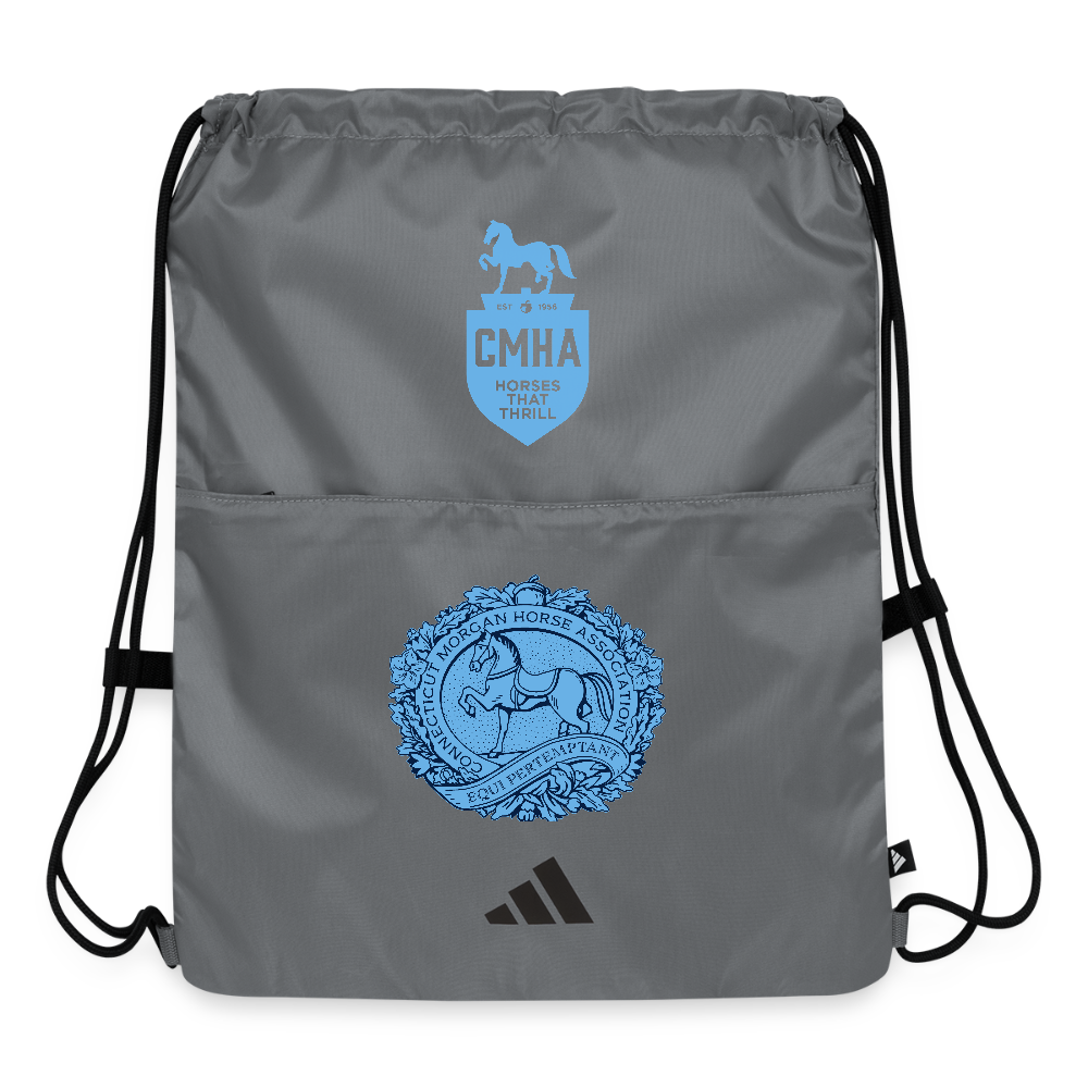 Adidas Drawstring Bag - slate