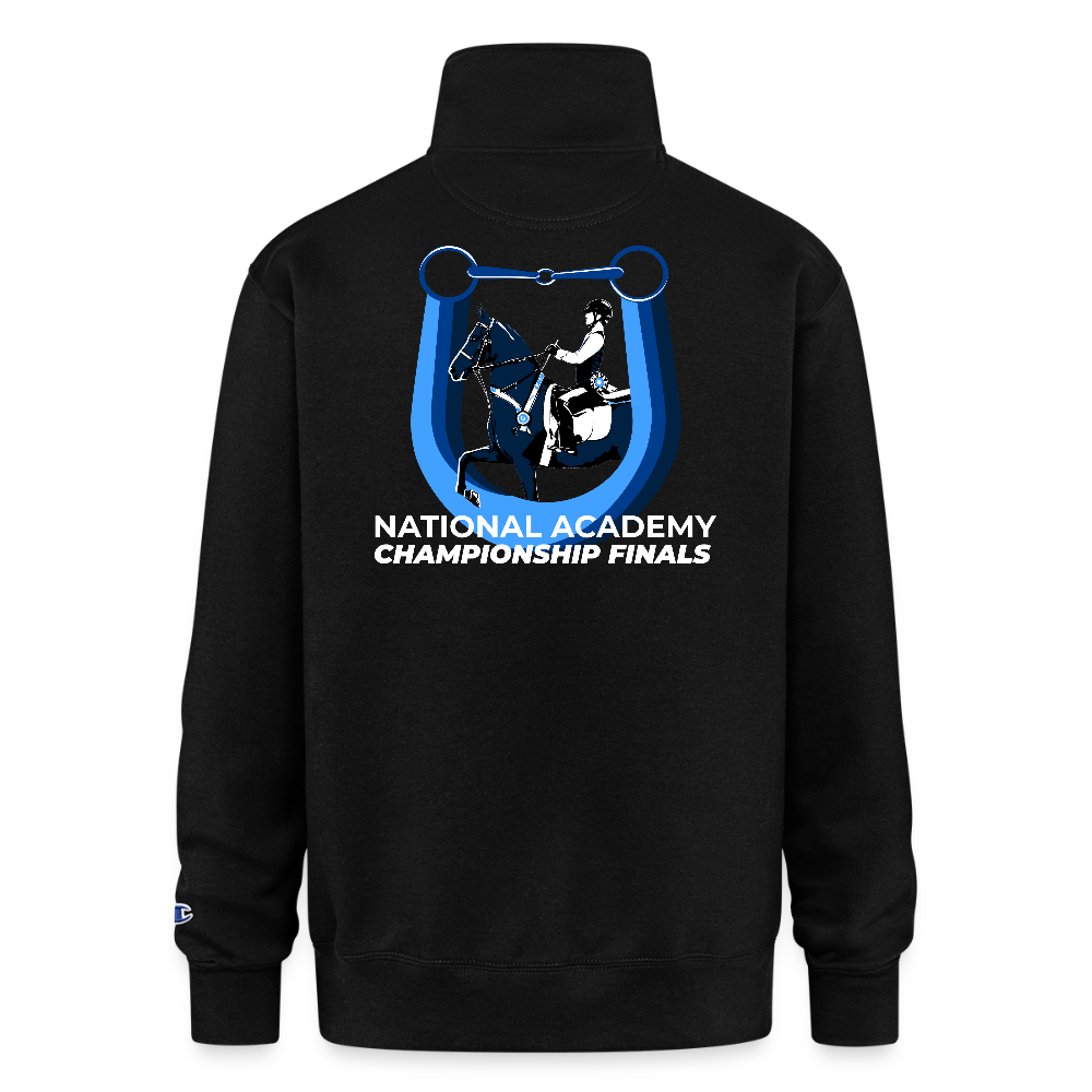 
                  
                    NACF Champion Unisex Quarter Zip Sweatshirt - black
                  
                