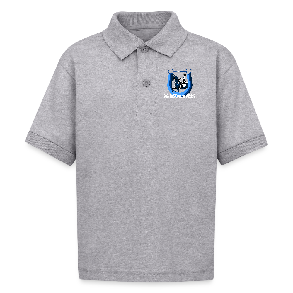 
                  
                    NACF Kids Polo - heather gray
                  
                