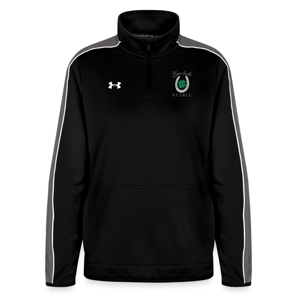 Under Armour Women's Command Quarter Zip 2.0 - black/white