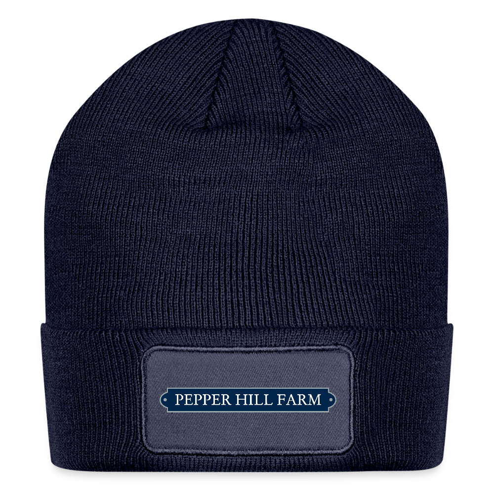 
                  
                    Logo Patch Beanie - navy
                  
                