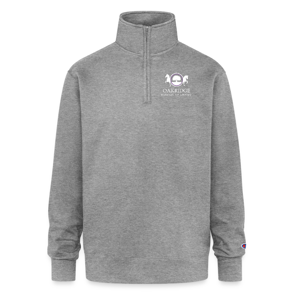 
                  
                    Champion Unisex Quarter Zip Sweatshirt - heather gray
                  
                