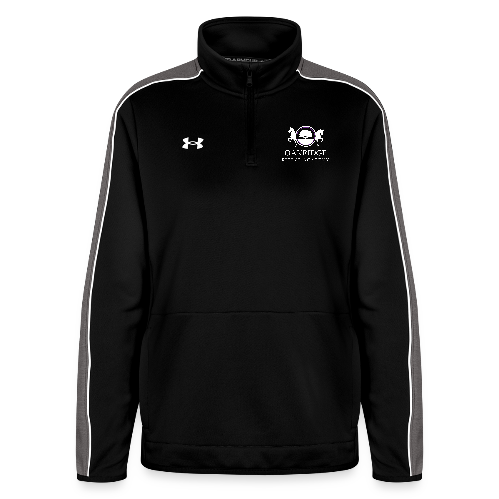 Under Armour Women's Command Quarter Zip 2.0 - black/white