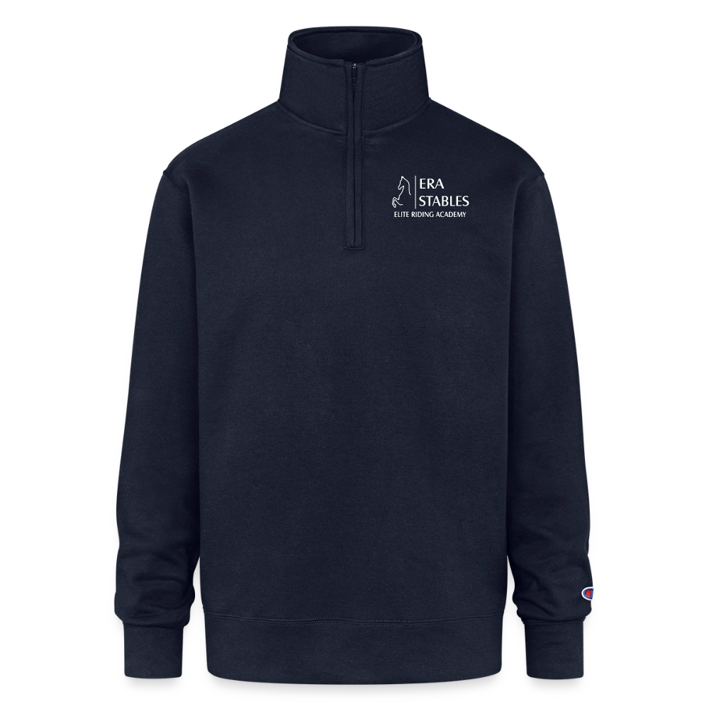 Champion Unisex Quarter Zip Sweatshirt - navy