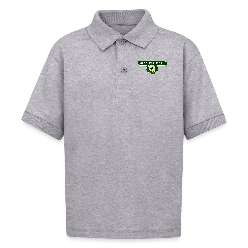
                  
                    Kids Polo - heather gray
                  
                